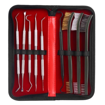 Gun Cleaning Brushes & Picks Kit Set